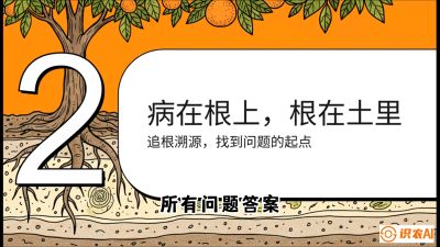 第1节：【底层逻辑】为什么你的柑橘树正在&ldquo;慢性自杀&rdquo;？课程：《柑橘底肥&ldquo;翻身账&rdquo;：从改土到高产的实战全书》