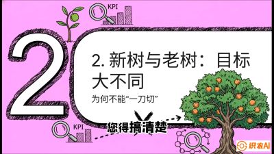 第3节：【春肥策略】开春底肥：新树&ldquo;扩版图&rdquo;，老树&ldquo;点引擎&rdquo;，课程：《柑橘底肥&ldquo;翻身账&rdquo;：从改土到高产的实战全书》