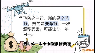 第6节：无人机干活不&ldquo;赔钱&rdquo;&mdash;&mdash;防漂移、避药害的保命红线，课程：《无人机植保搞钱必修课：从&ldquo;瞎飞&rdquo;到&ldquo;懂行&rdquo;的6步进阶》