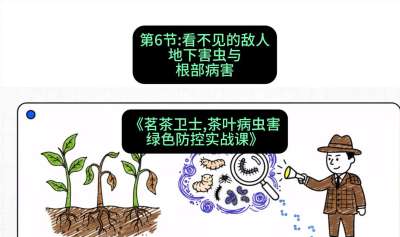 第06节：看不见的敌人&mdash;&mdash;地下害虫与根部病害，课程：《茗茶卫士&mdash;&mdash;茶叶病虫害绿色防控实战课》#识农AI